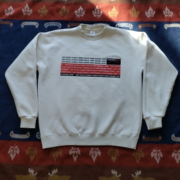 Nagano 2005 Winter Special Olympics Sweatshirt XL